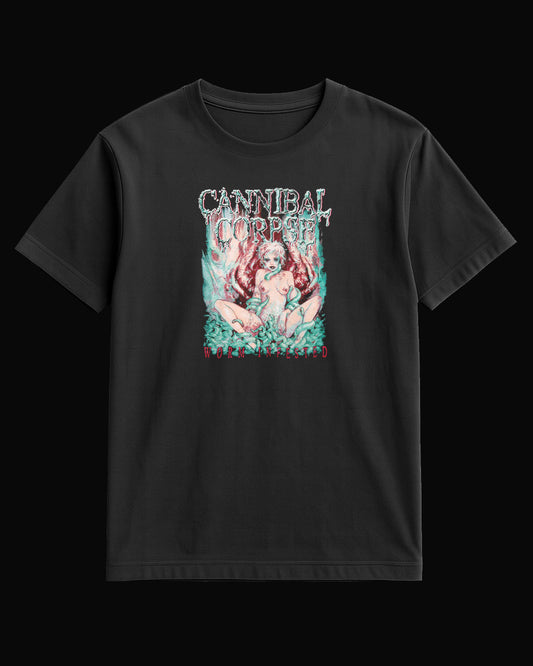 Cannibal Corpse Worm Infested Siyah Tişört
