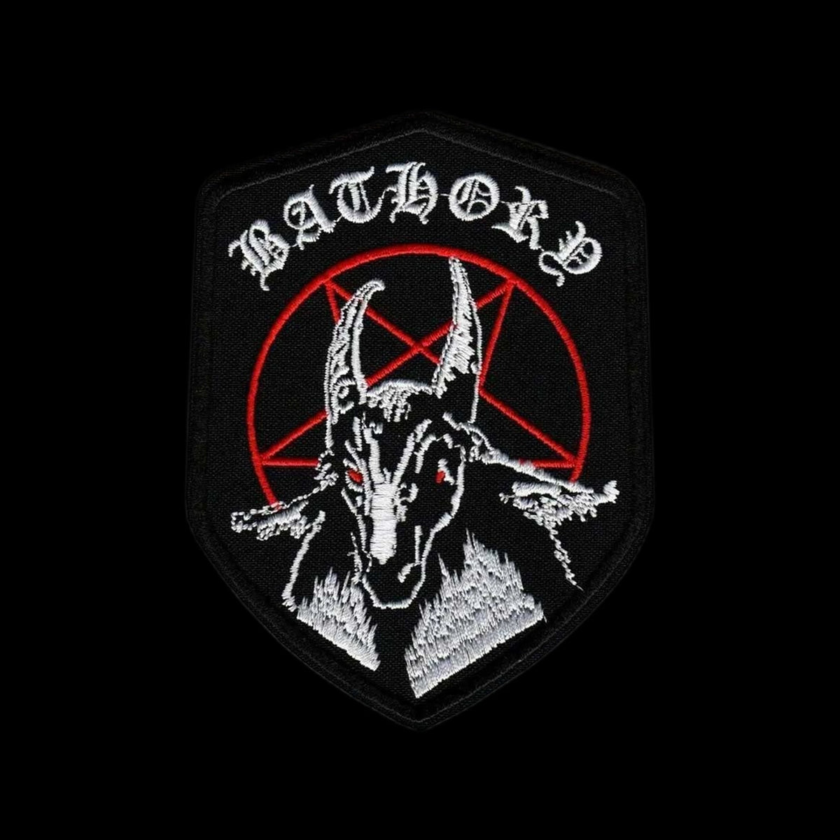 Bathory Logo Red Nakış Yama