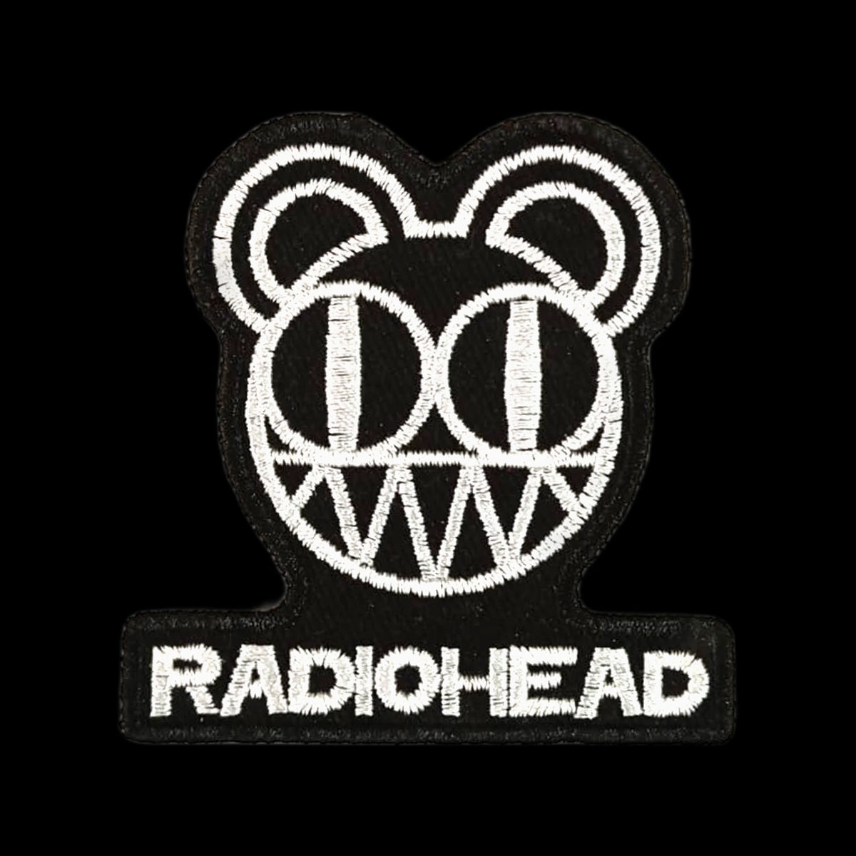 Radiohead Nakış Yama Logo Text
