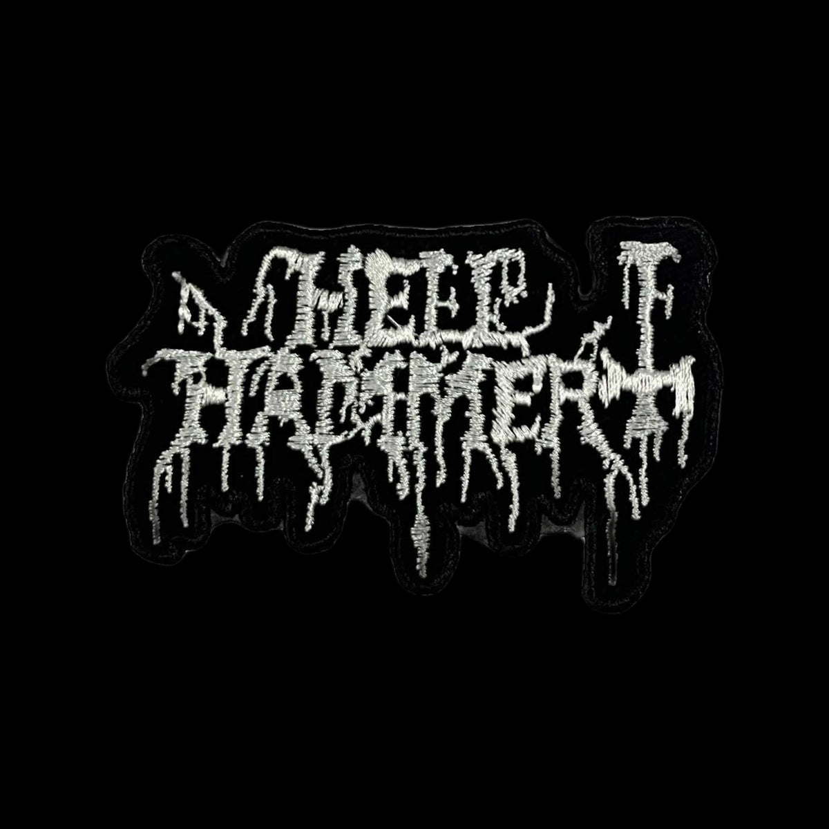 Hell Hammer Nakış Yama Logo