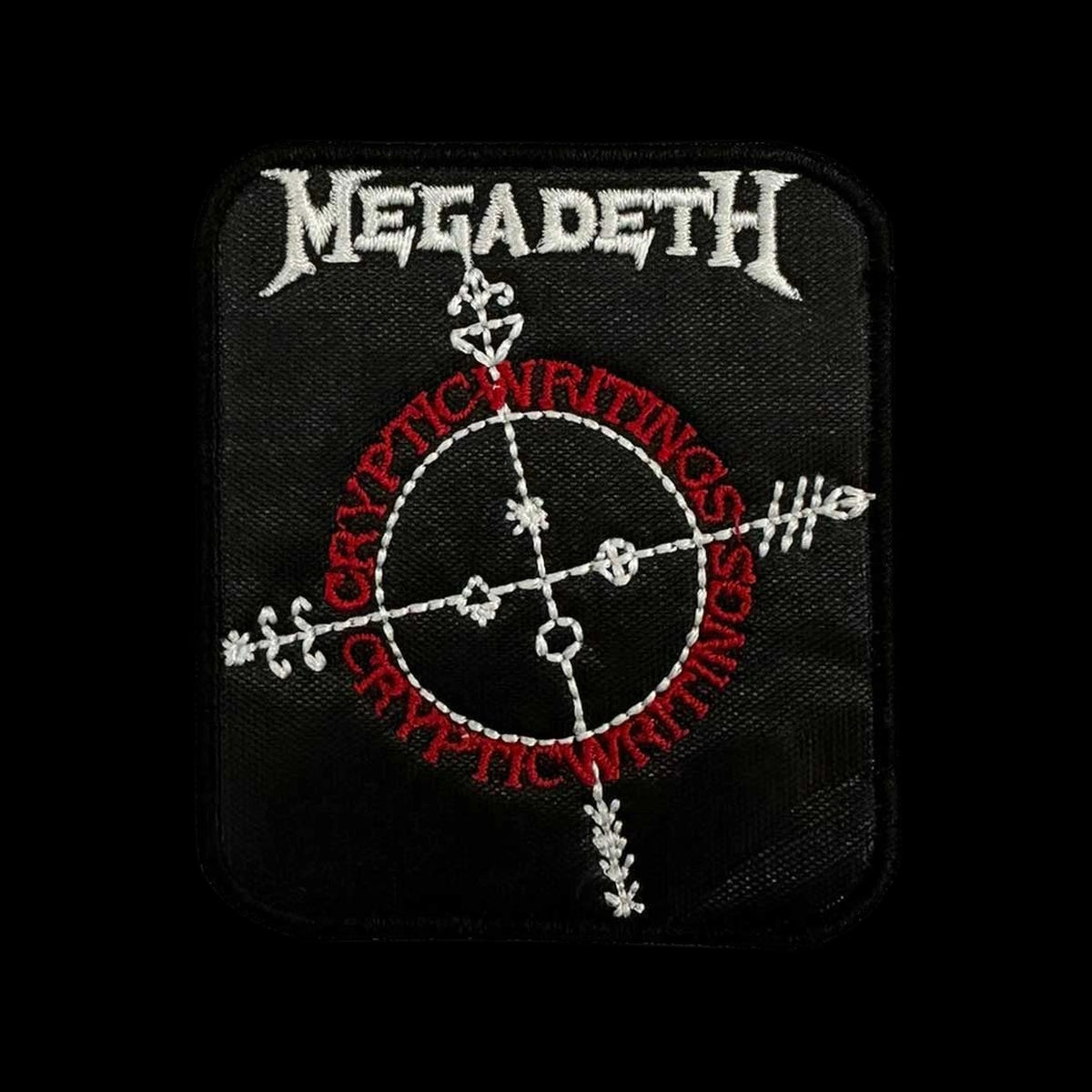 Megadeth Cryptic Writings Nakış Yama