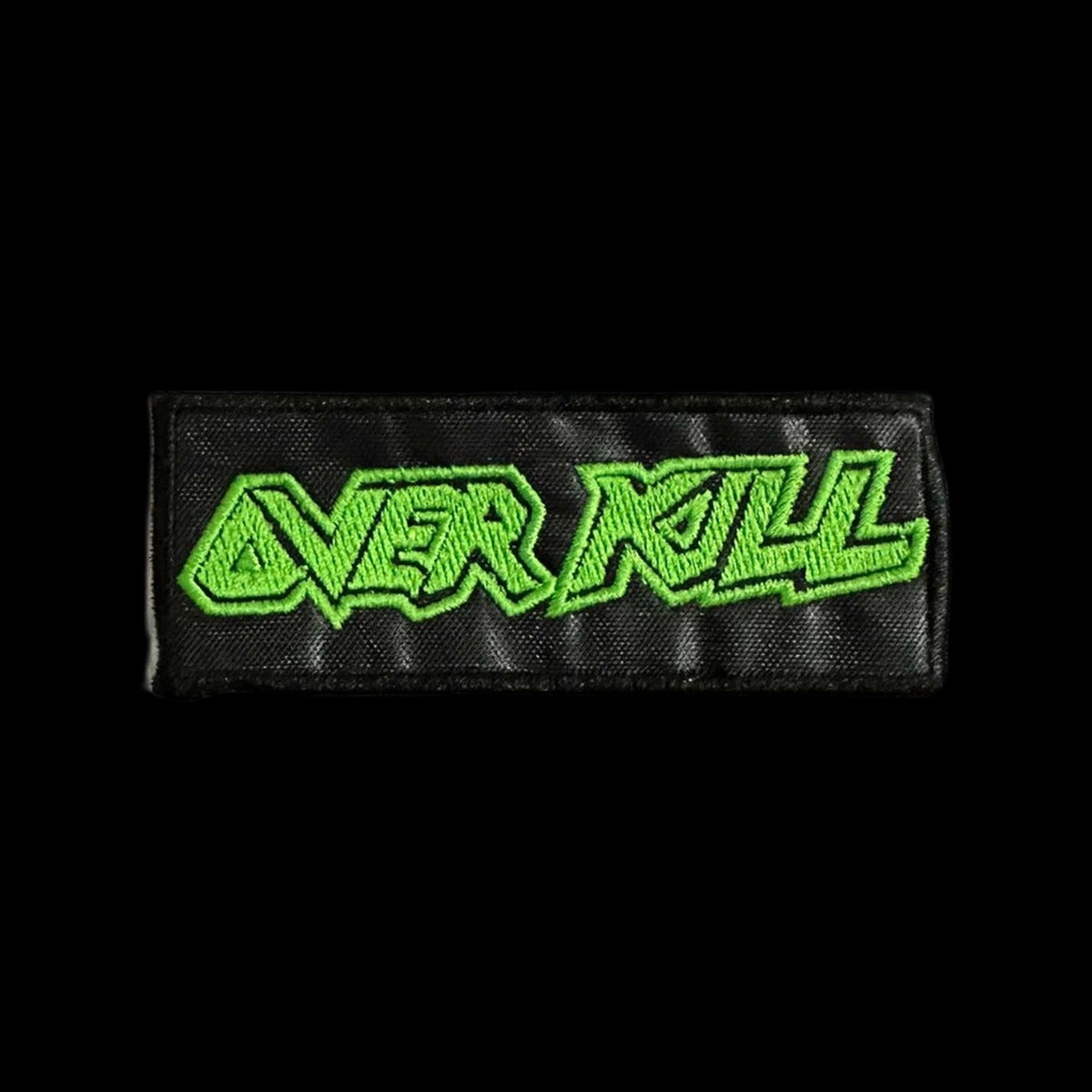 Overkill Nakış Yama Green Logo