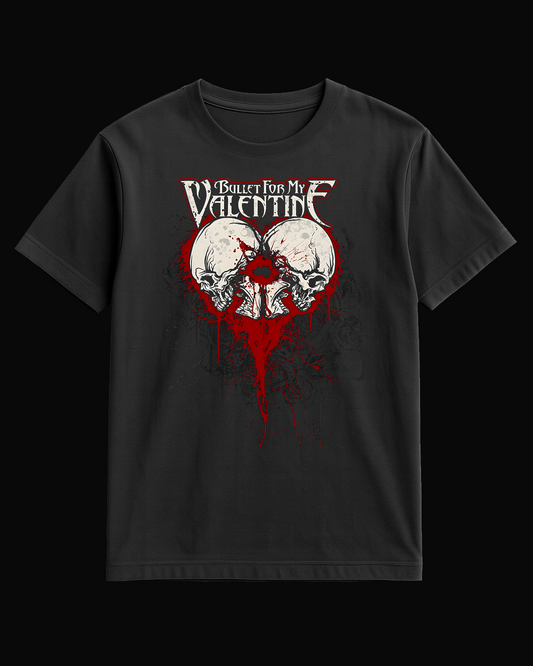 Bullet For My Valentine Kalp Siyah Tişört