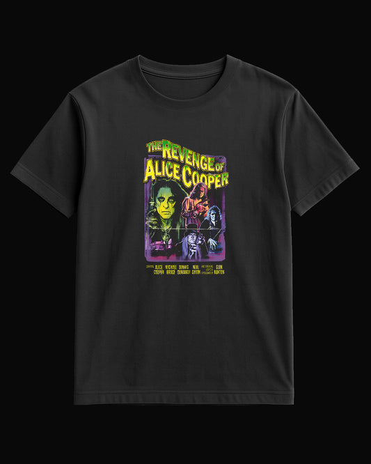 Alice Cooper The Revenge Of Alice Cooper-2 Siyah Tişört