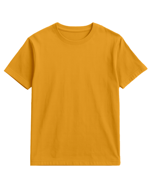 Sarı Basic Tişört