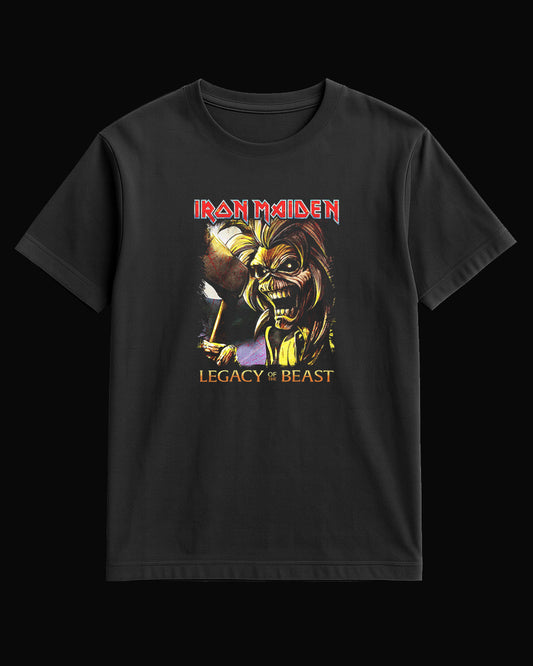 Iron Maiden Legacy Of The Beast Siyah Tişört