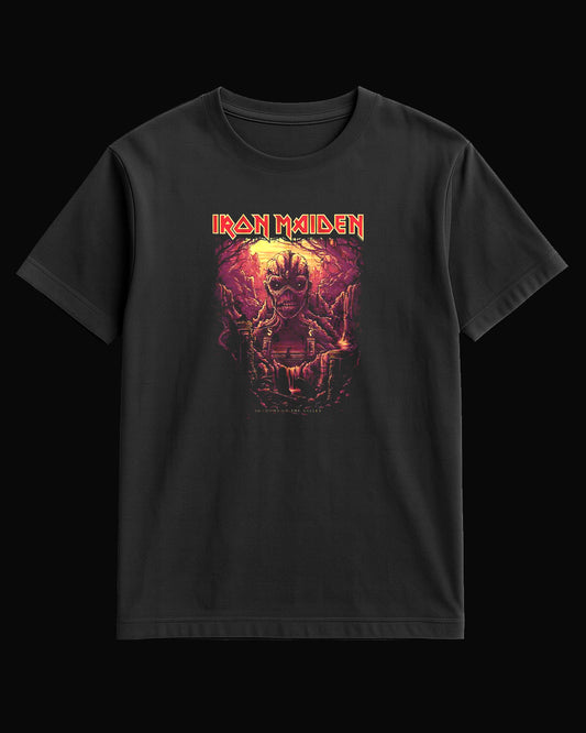 Iron Maiden Shadows of the Valley Siyah Tişört