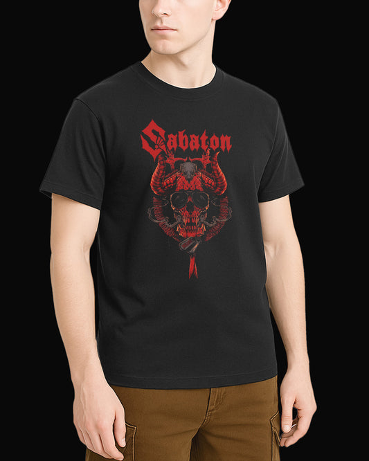 Sabaton Devil Siyah Tişört