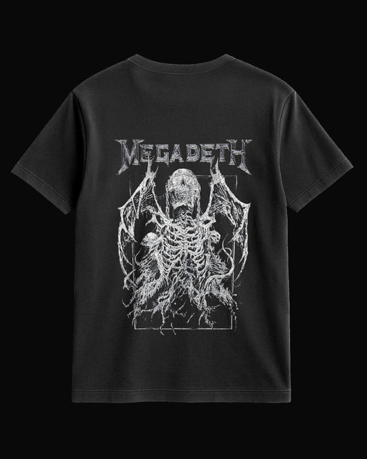 Megadeth ANGEL OF DEATH Sırt Baskılı Siyah Tişört