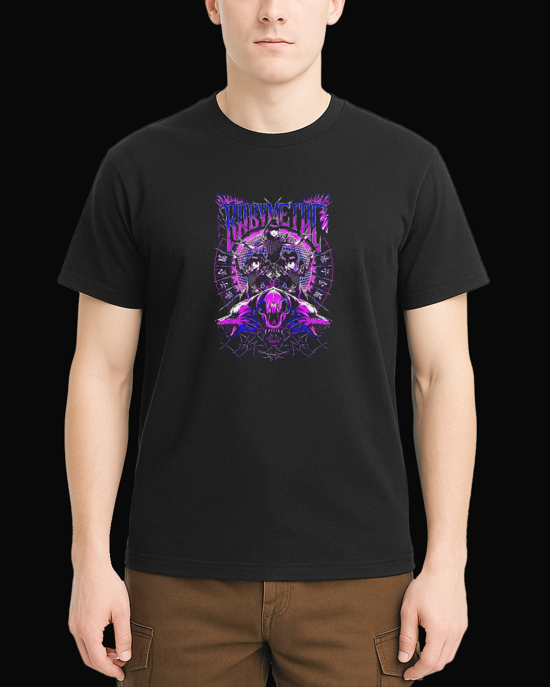 Babymetal Monster Siyah Tişört