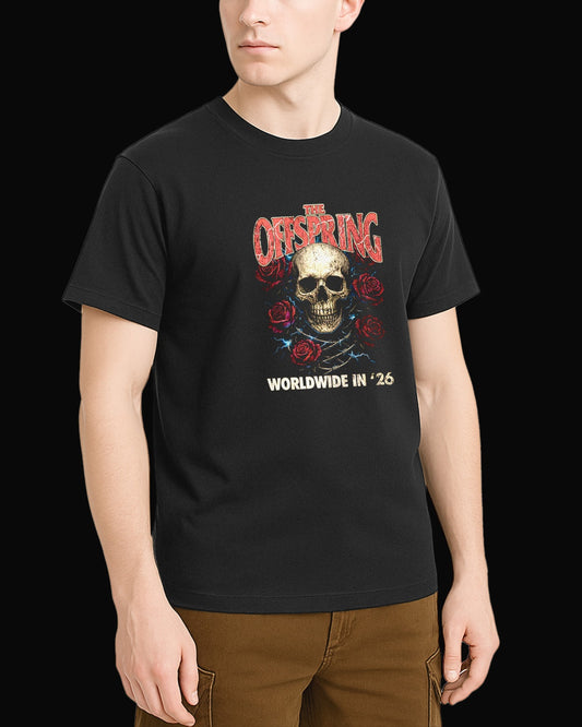 The Offspring Worldwide In '26 Siyah Tişört V2