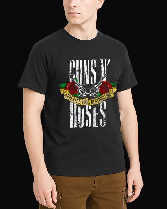 Guns N' Roses Appetite For Destruction Siyah Tişört
