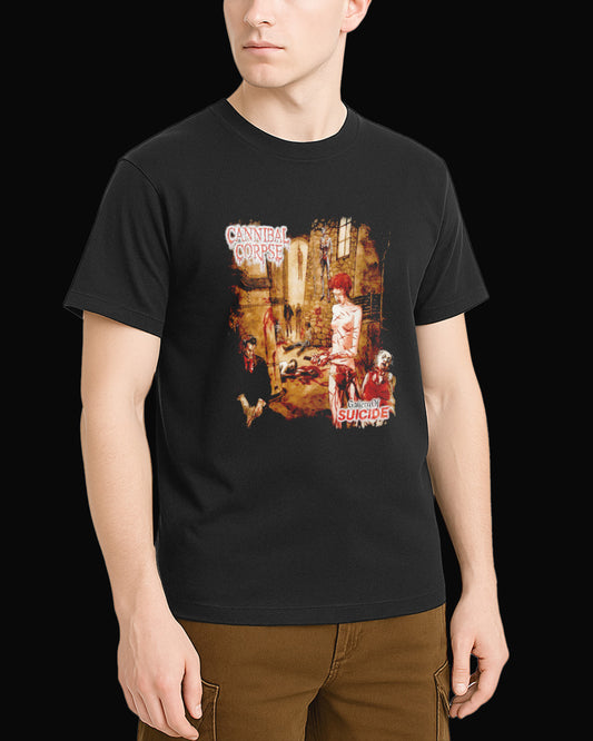 Cannibal Corpse Gallery Of Suicide Siyah Tişört