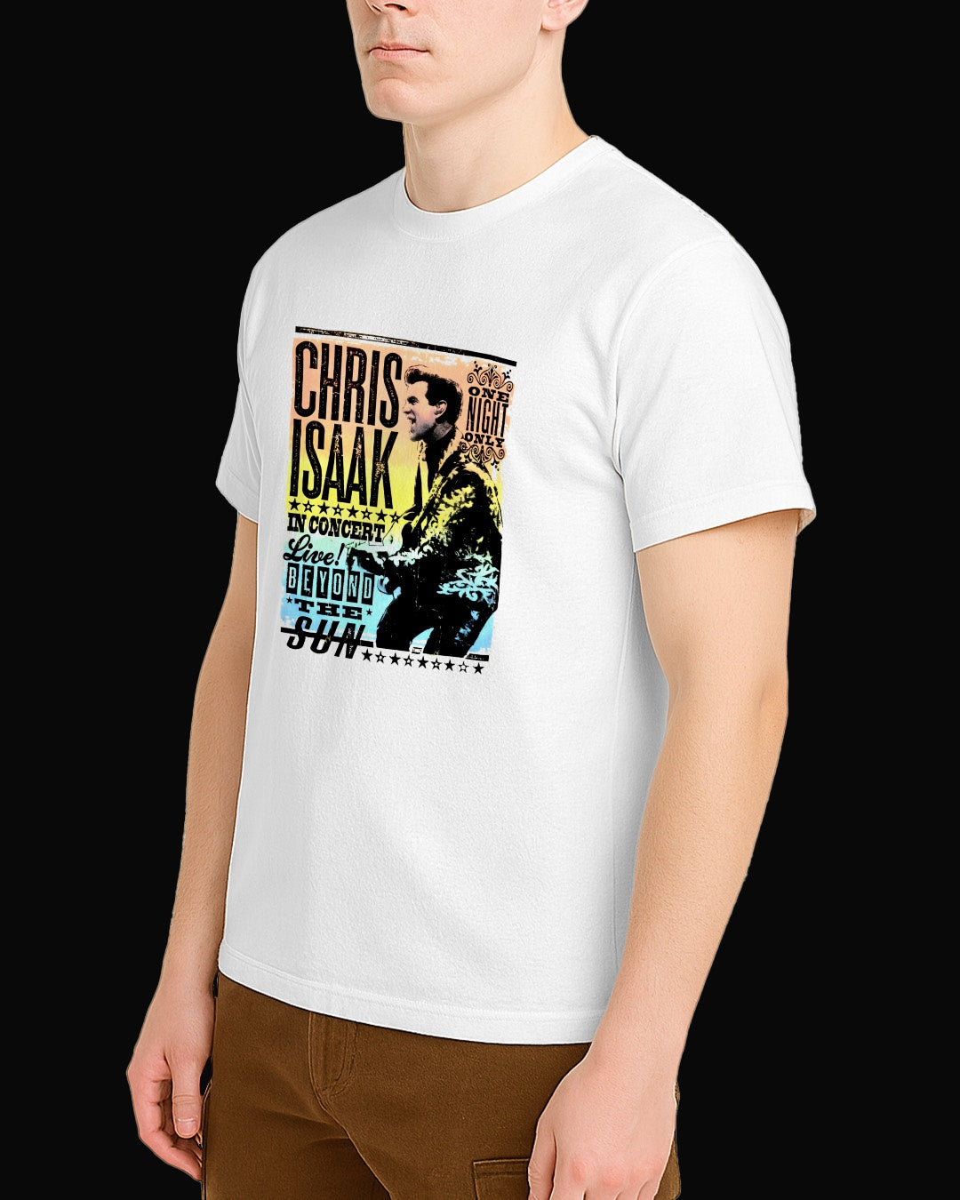 Chris Isaak Beyond The Sun Beyaz Tişört