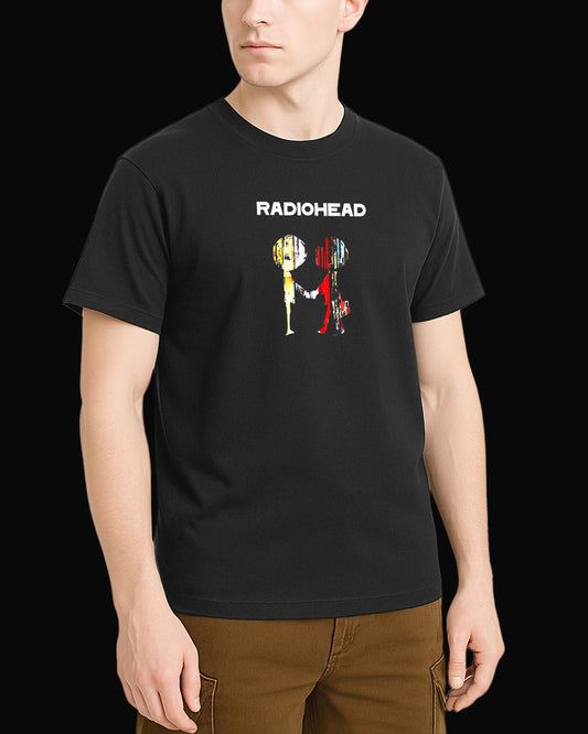 Radiohead Friends Siyah Tişört