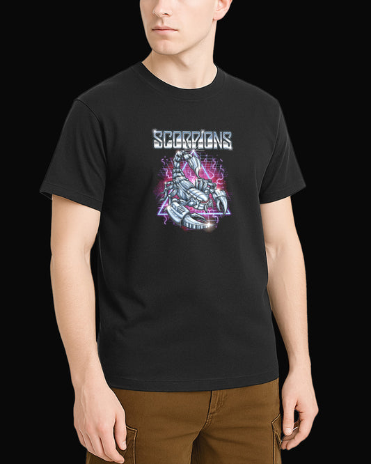 Scorpions Neo-Scorp Siyah Tişört