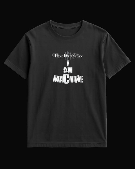 Three Days Grace I AM MACHINE Siyah Tişört