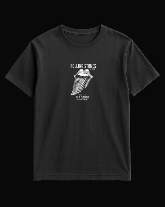 The Rolling Stones 14 On Fire Siyah Tişört V2