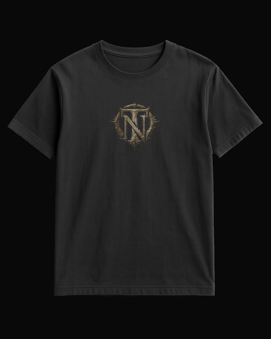 Nailed to Obscurity N.T.O Logo Siyah Tişört