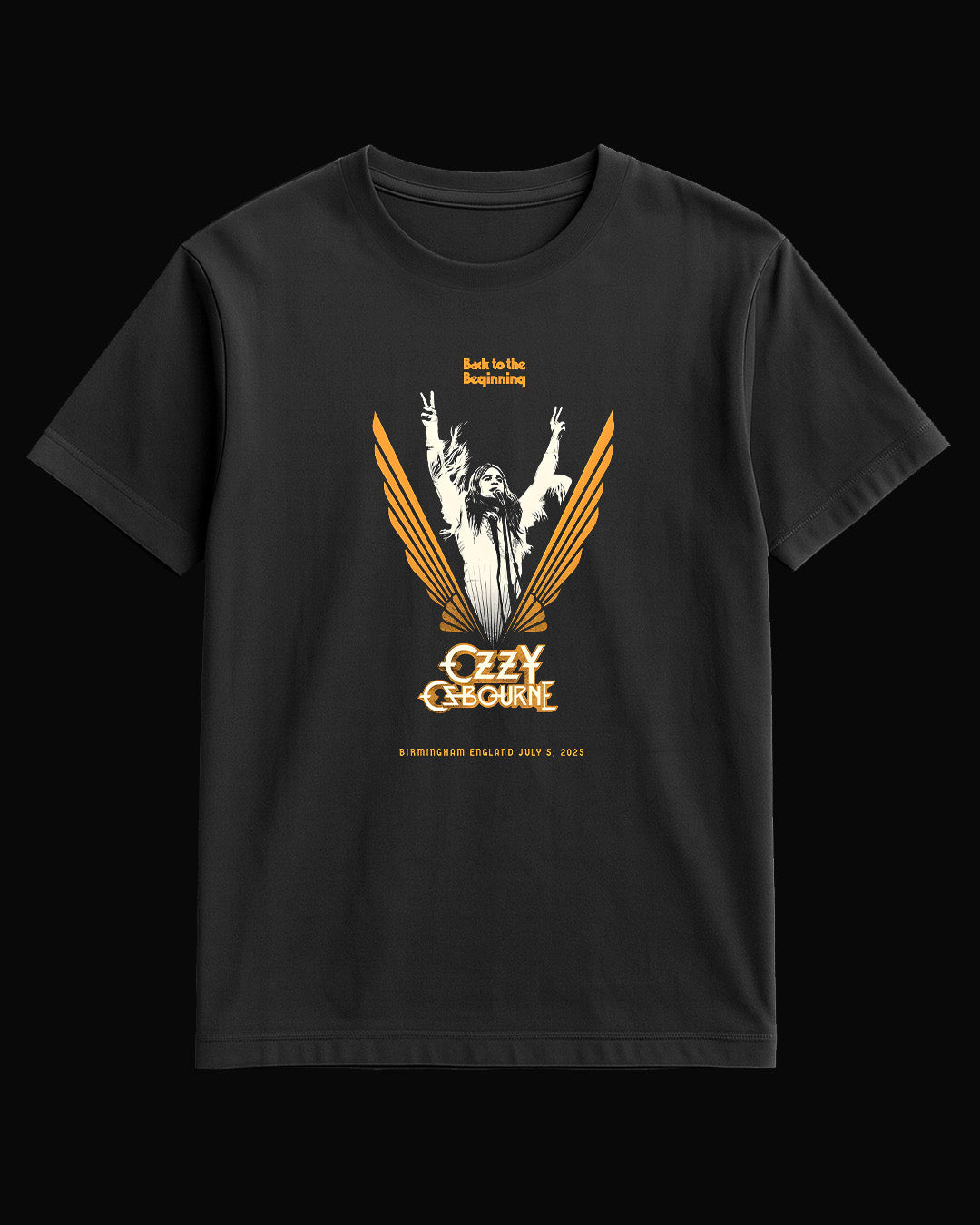 Ozzy Osbourne Back to the Beginning Black T-Shirt
