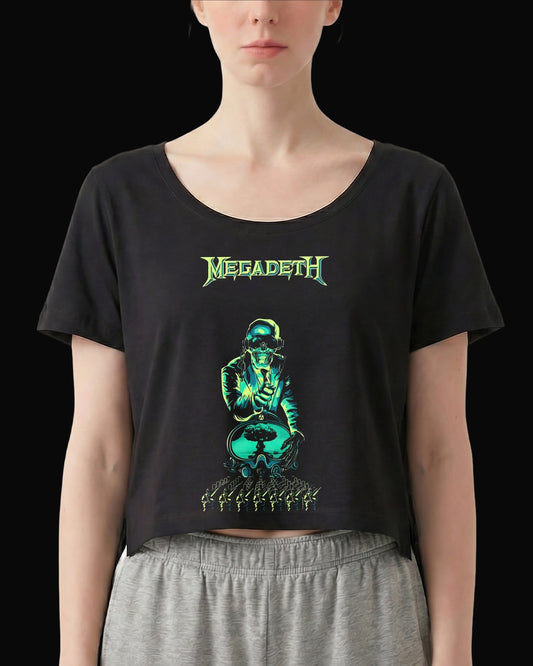 Megadeth Nuke Siyah Kadın Tişört