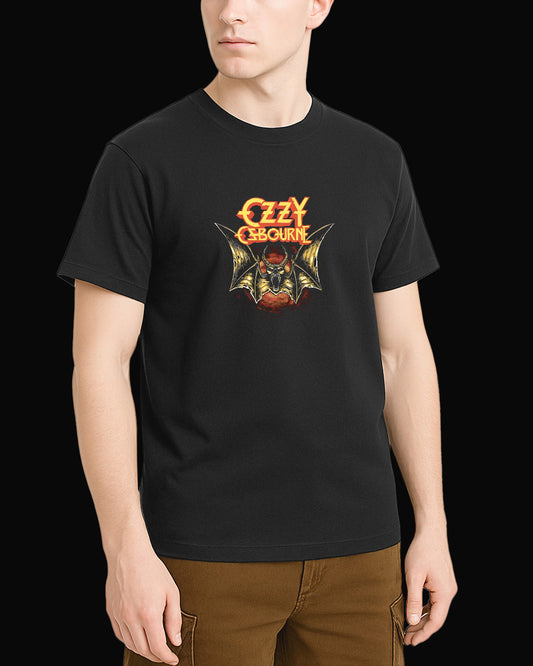 Ozzy Osbourne The Bat Siyah Tişört
