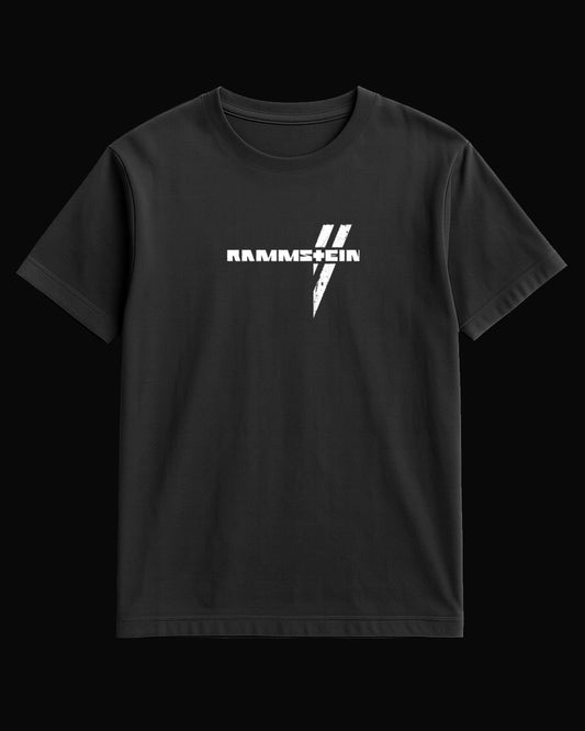 Rammstein Grup Logo Siyah Tişört