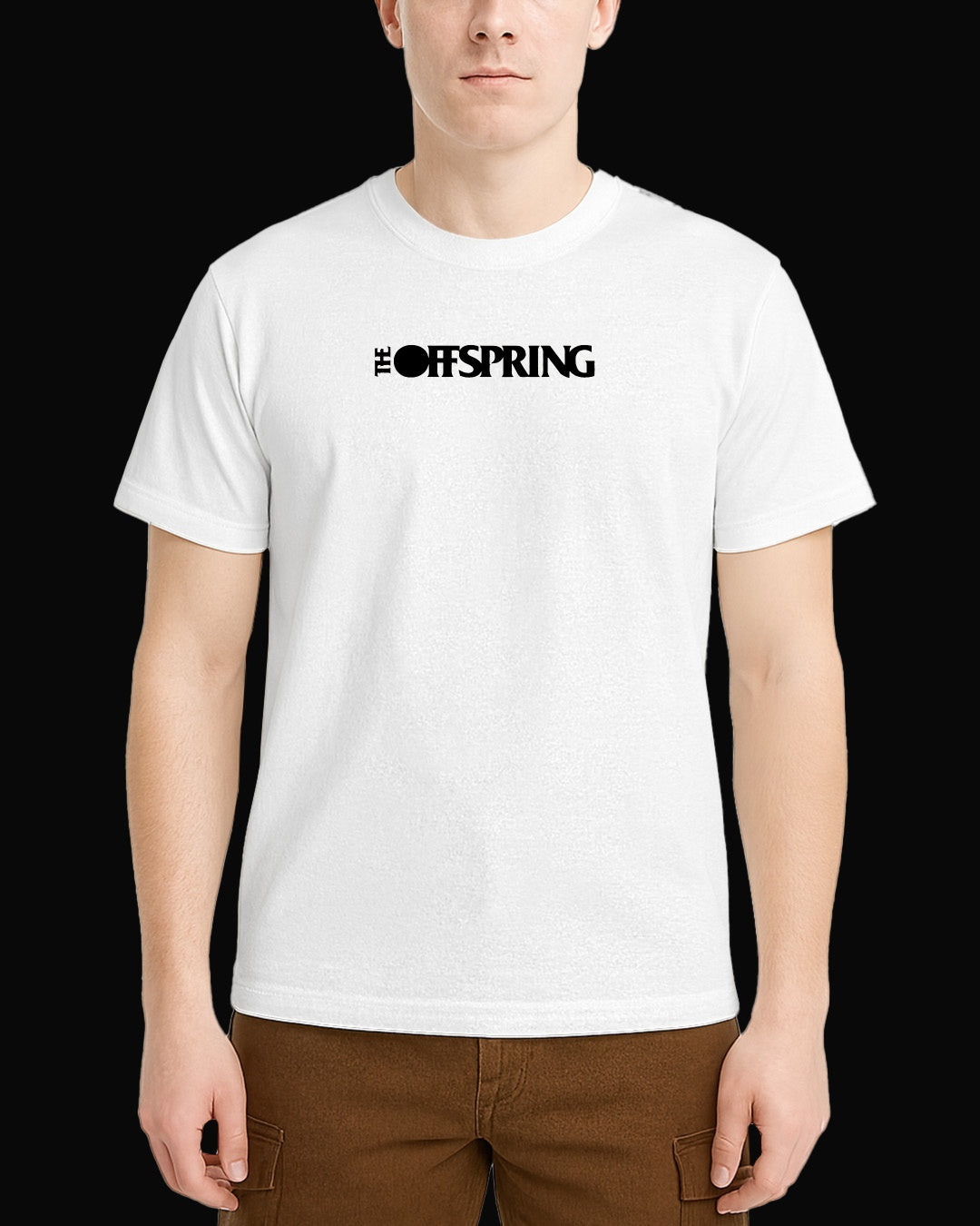 The Offspring Grup Logo Beyaz Tişört V2