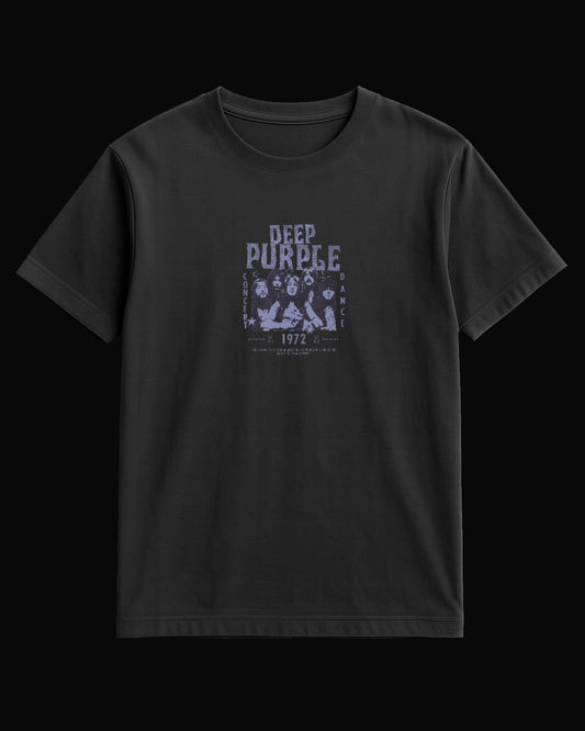 Deep Purple Fireball Siyah Tişört V2