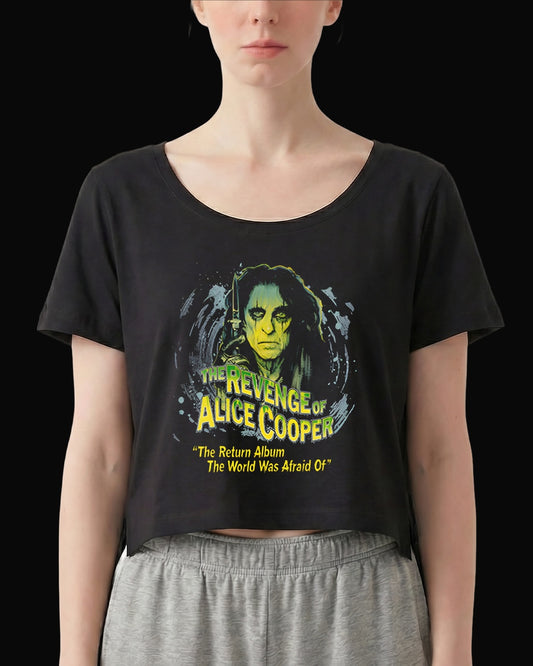 Alice Cooper The Revenge Of Alice Cooper Siyah Kadın Tişört
