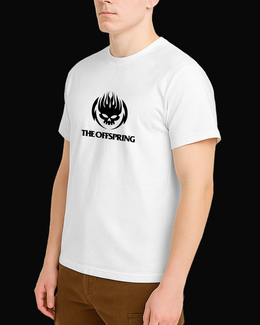 The Offspring Grup Logo Beyaz Tişört V3