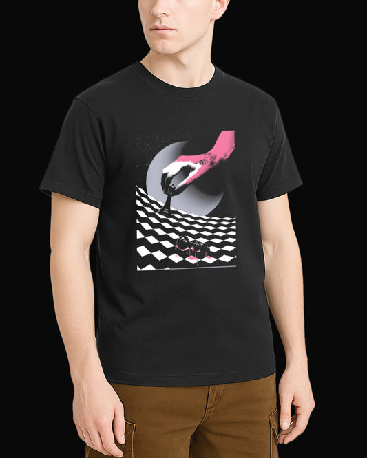 Deftones Flamingo Chess Siyah Tişört