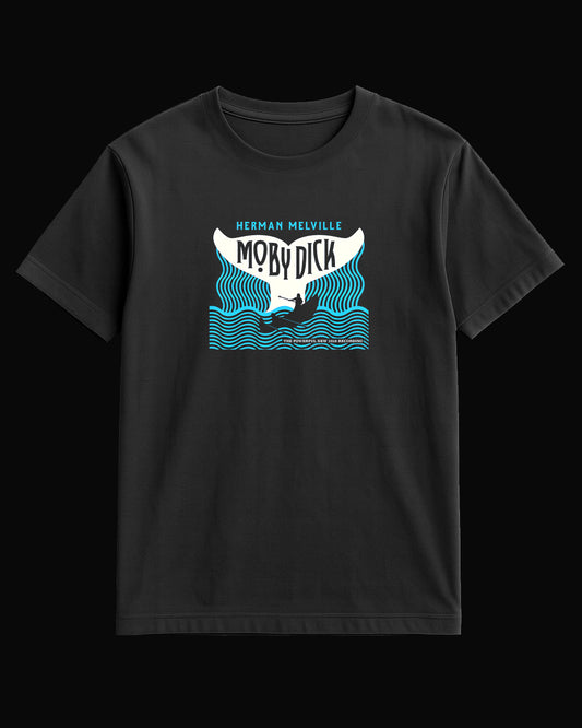Moby Moby Dick-2 Siyah Tişört