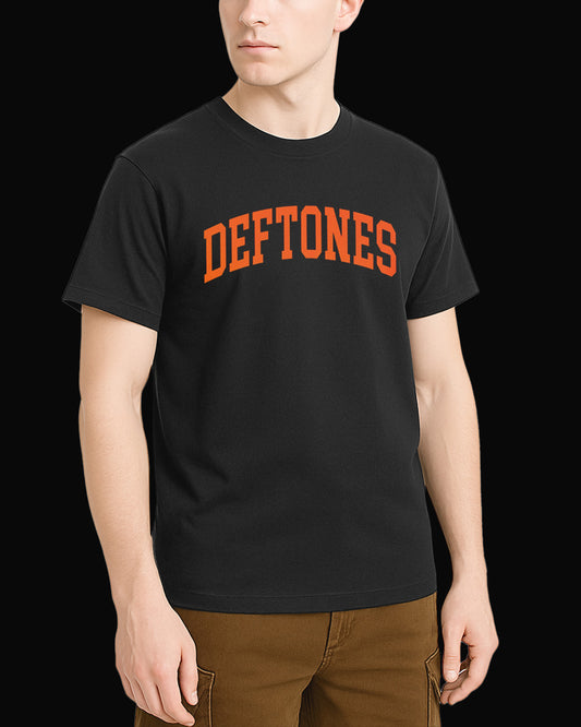 Deftones Grup Logo Siyah Tişört