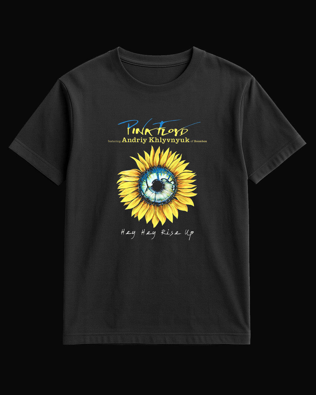 Pink Floyd Hey Hey Rise Up Siyah Tişört