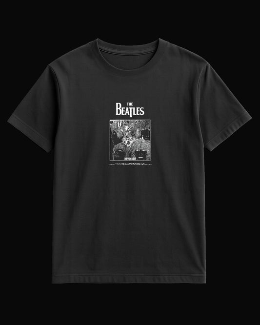 The Beatles Revolver Siyah Tişört