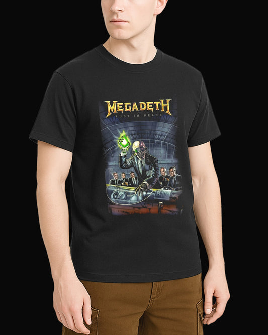 Megadeth Rust In Peace-3 Siyah Tişört