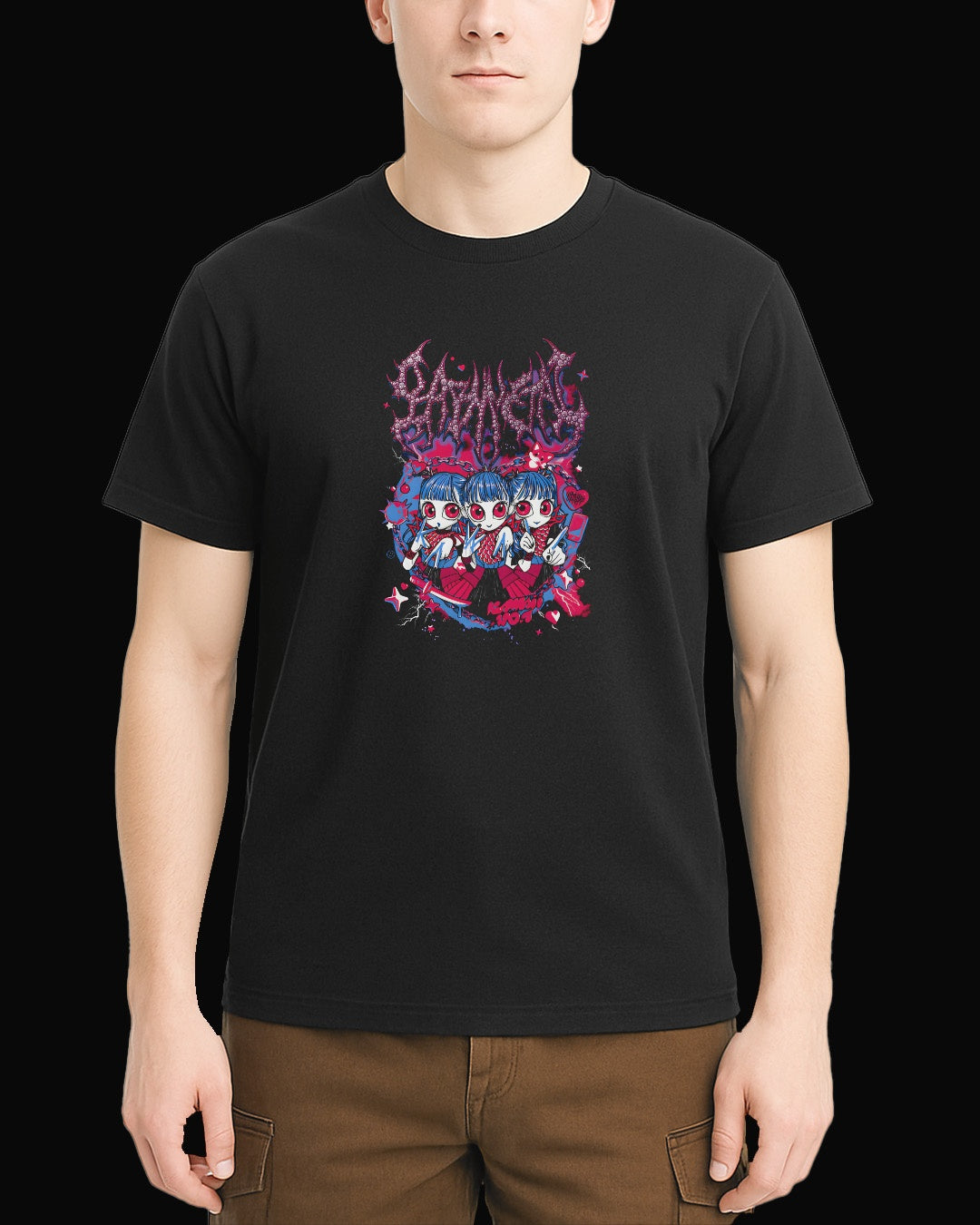 Babymetal The Girls Black T-Shirt