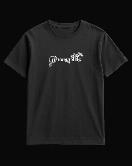 Amorphis Grup Logo Siyah Tişört