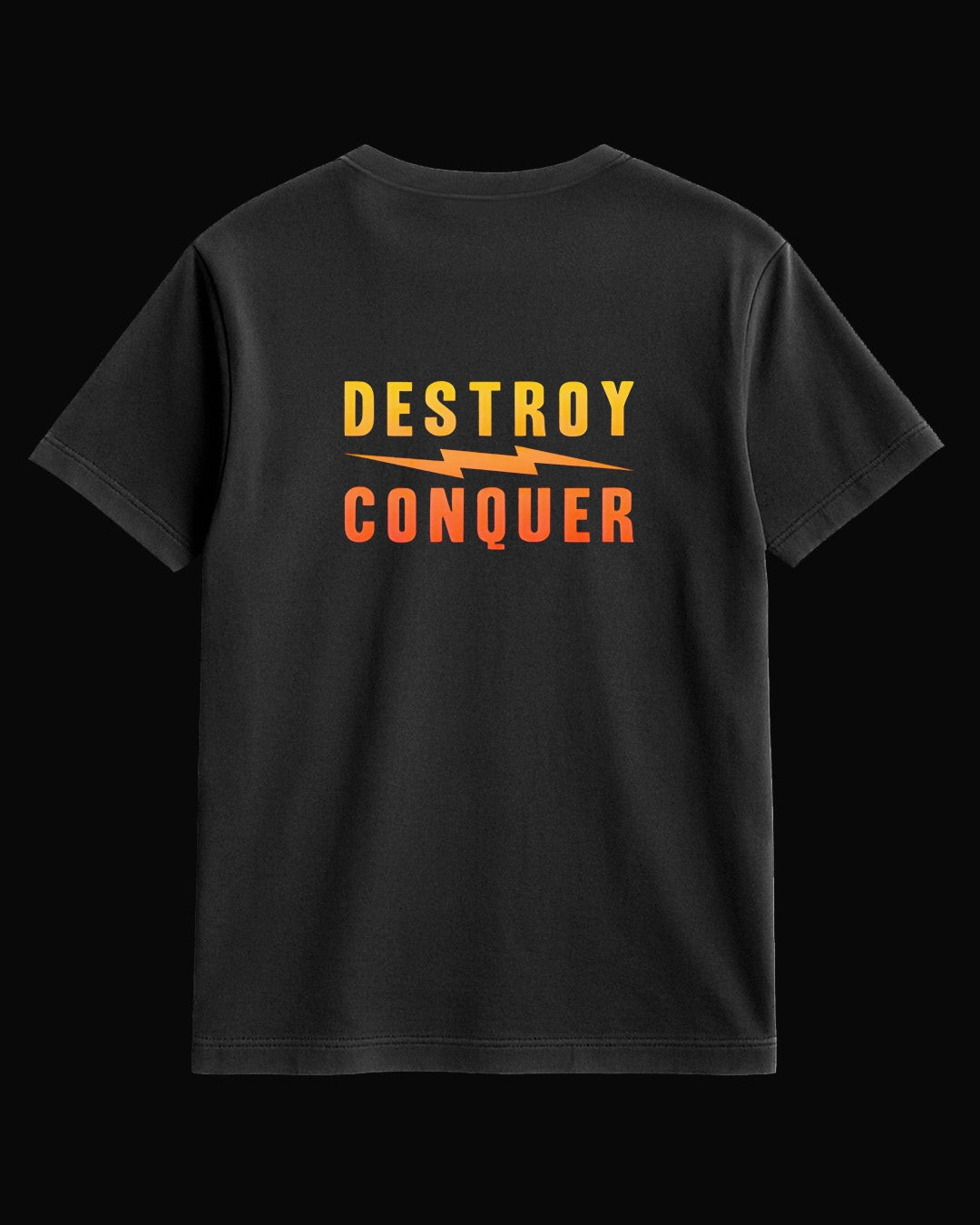 Black Label Society Destroy / Conquer Sırt Baskılı Siyah Tişört