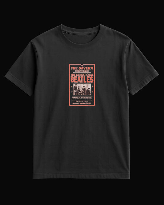 The Beatles The Sensational Beatles Siyah Tişört