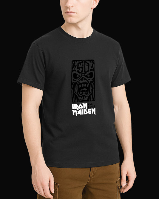Iron Maiden Est. 1975 Siyah Tişört