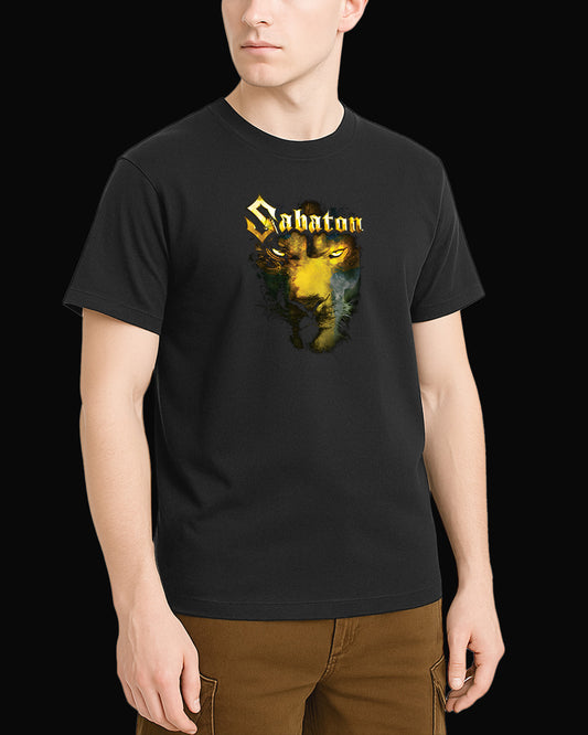 Sabaton Lion Siyah Tişört