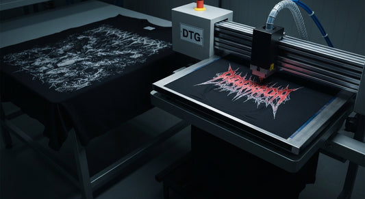 DTG Baskı Nasıl Yapılır: Rock ve Metal Merch İçin Dijital Devrim