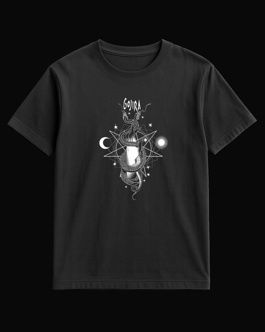Gojira Lunar Phase Black T-Shirt