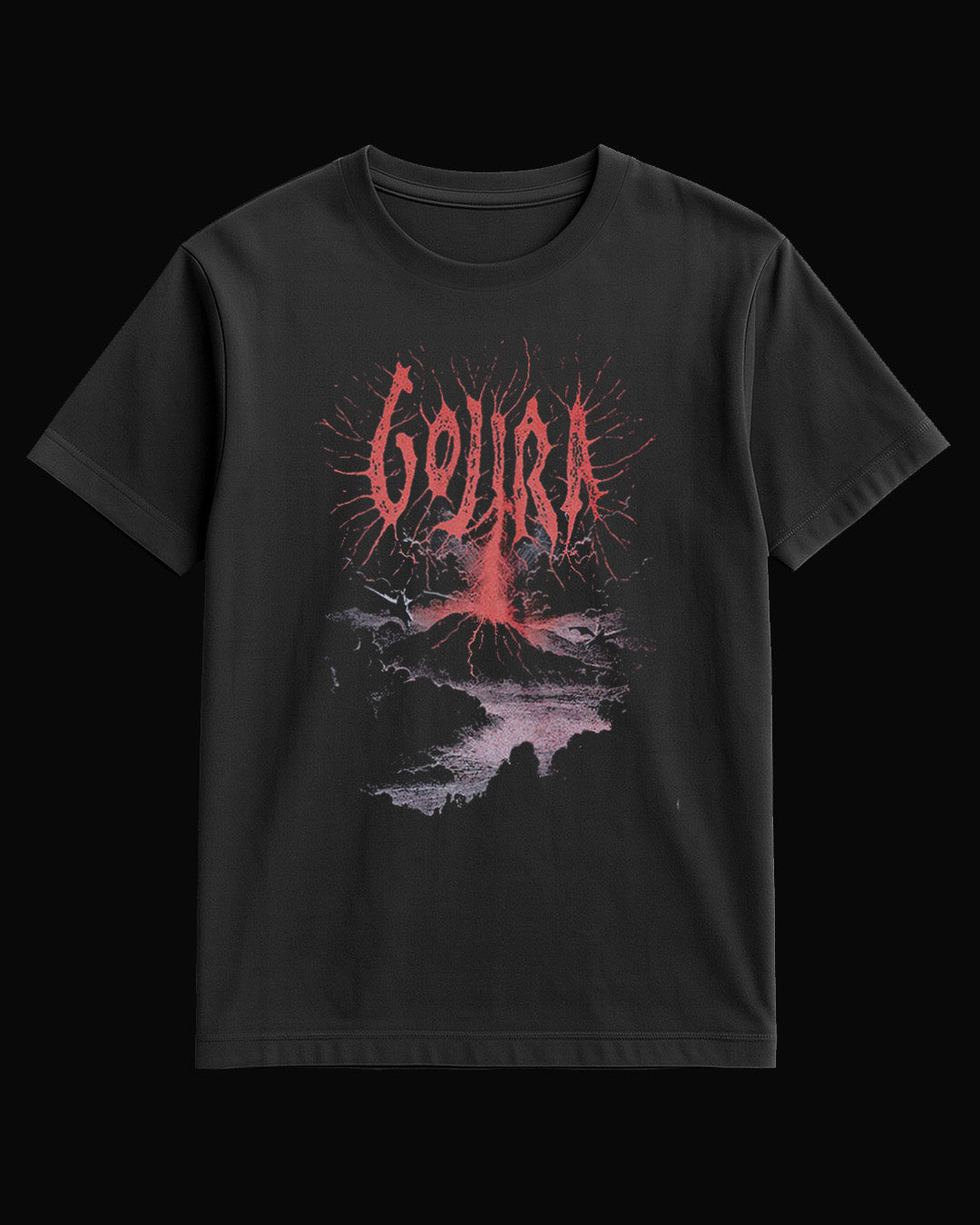Gojira Magma Flow Siyah Tişört
