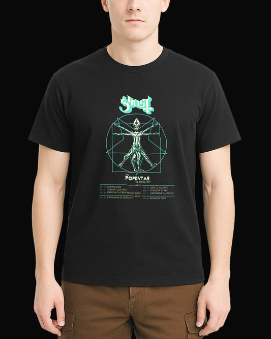 Ghost Popestar Siyah Tişört