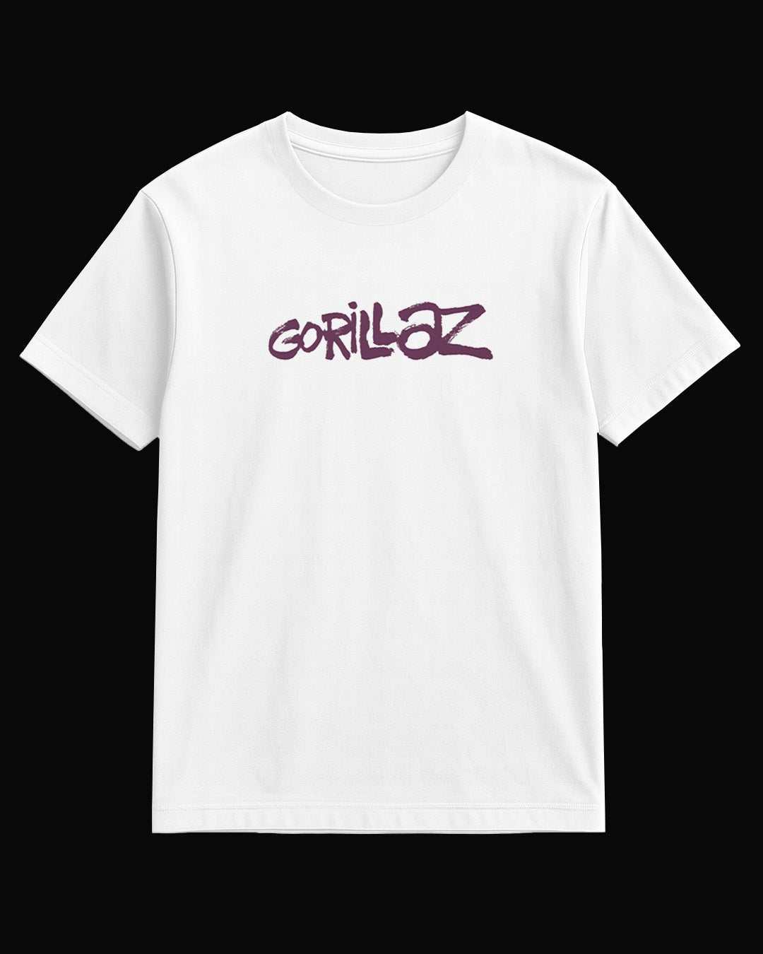 Gorillaz Grup Logo-3 Beyaz Tişört
