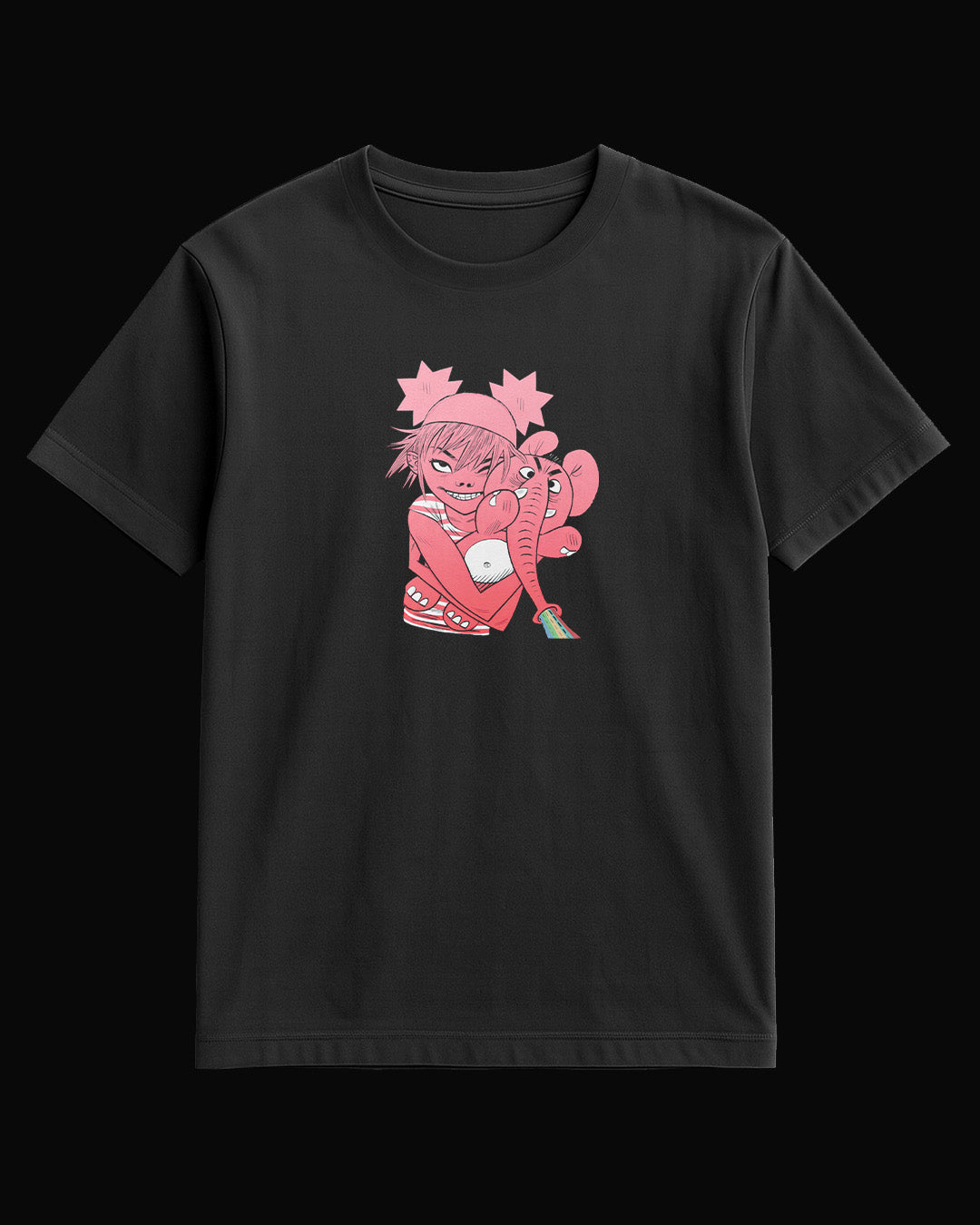 Gorillaz ZOO.1 Siyah Tişört