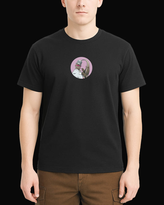 Gorillaz Hobbs & Anteater Siyah Tişört